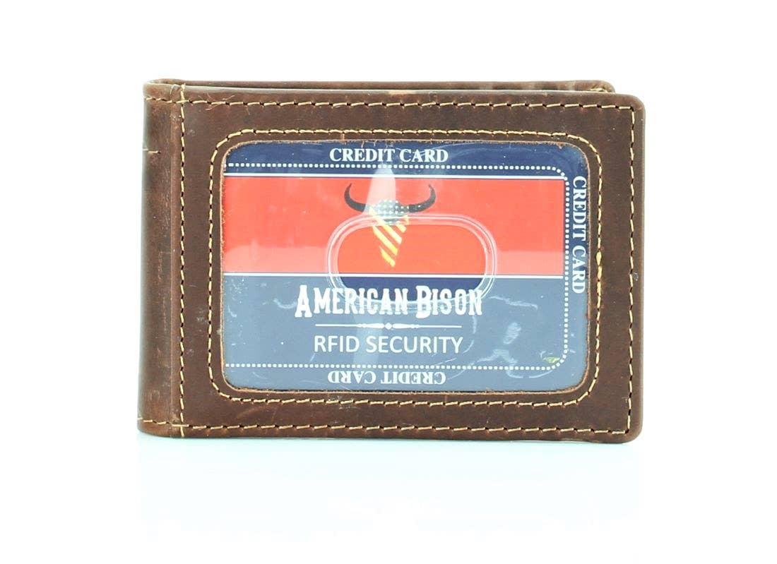 Bifold Money Clip Card Case