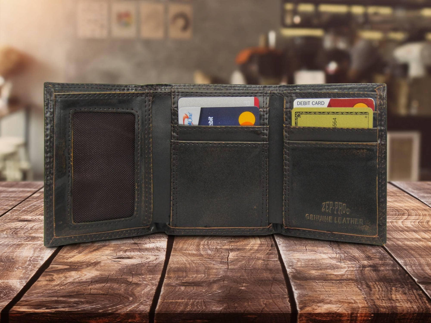 Zep-Pro Trifold Camo Wallet Georgia