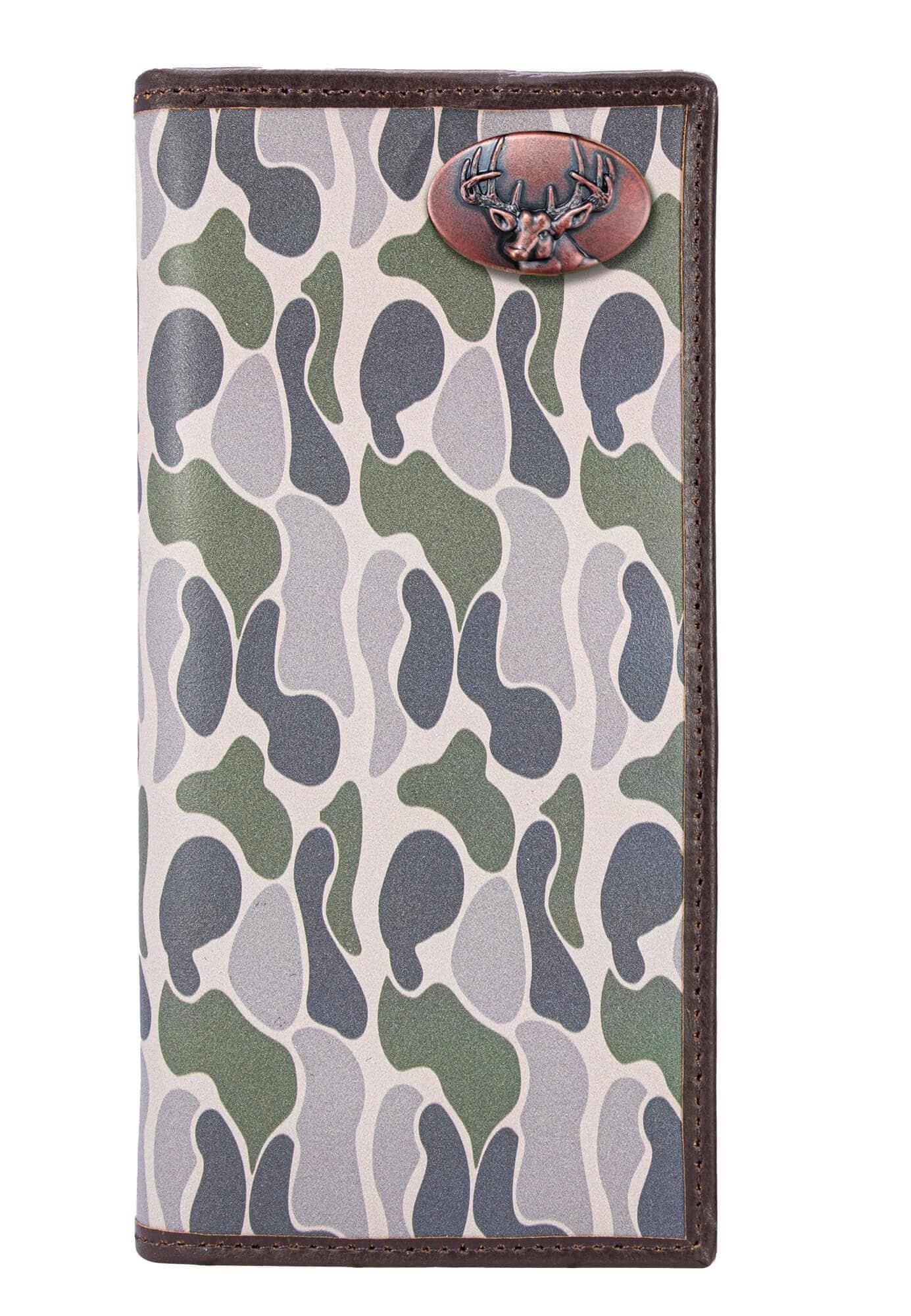 Zep-Pro Camo Tall Wallet - Buck