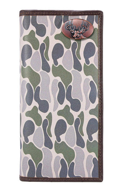 Zep-Pro Camo Tall Wallet - Buck