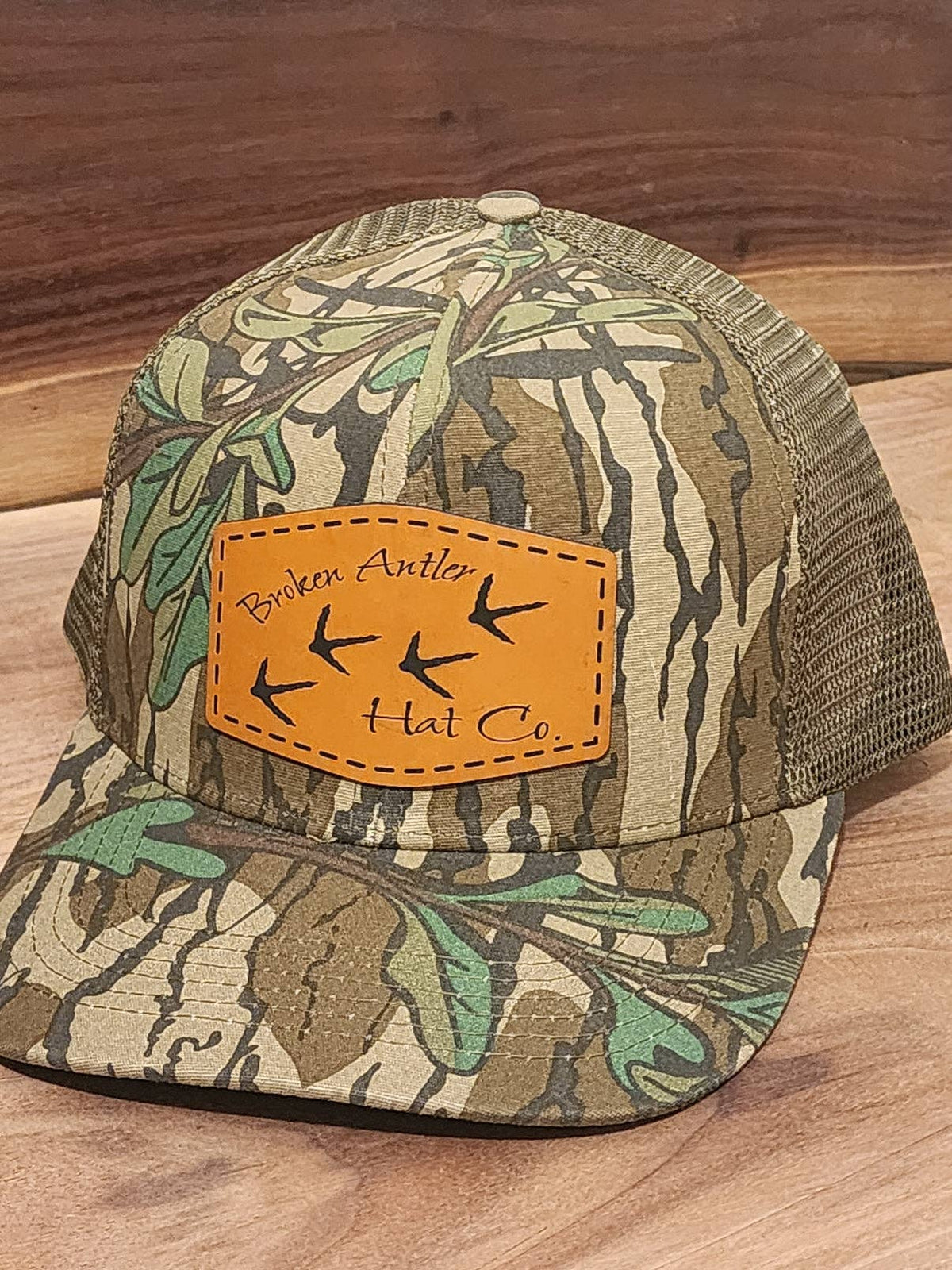 Broken Antler Hat Co- Turkey Tracks Mossy Oak Greenleaf