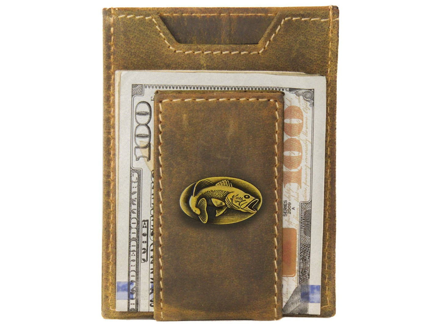 Zep-Pro Leather Magnetic Wallet - Bass