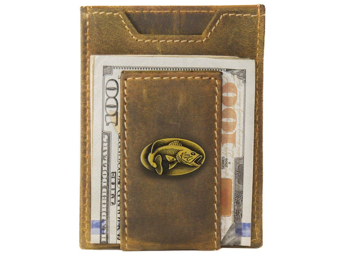 Zep-Pro Leather Magnetic Wallet - Bass
