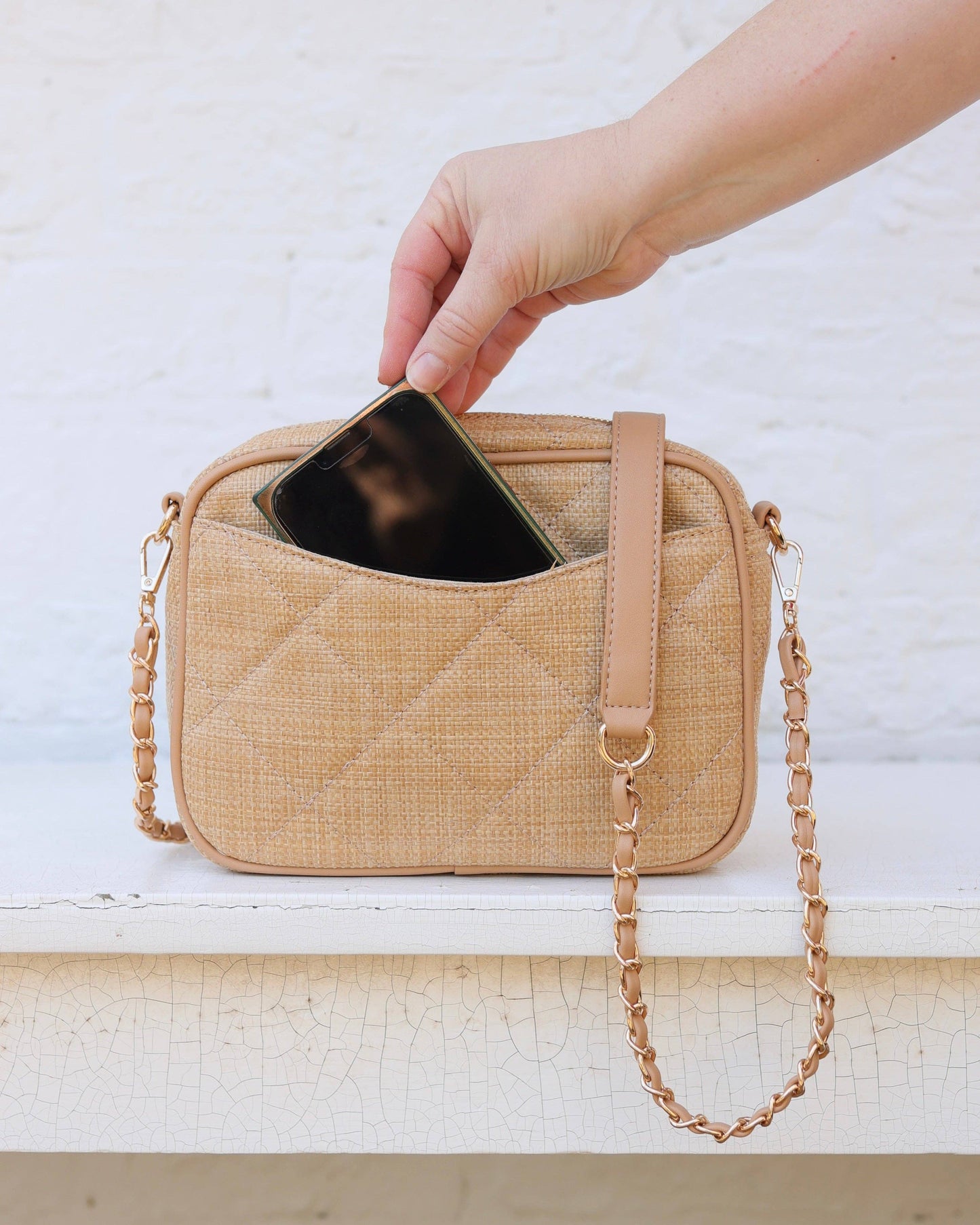 Fiona Crossbody Natural