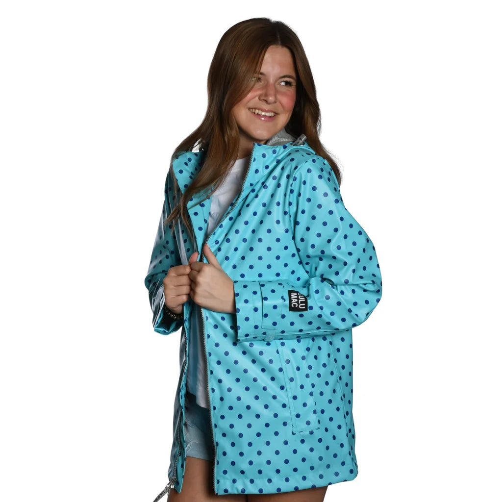 Lulu Mac Raincoat Blue/Navy