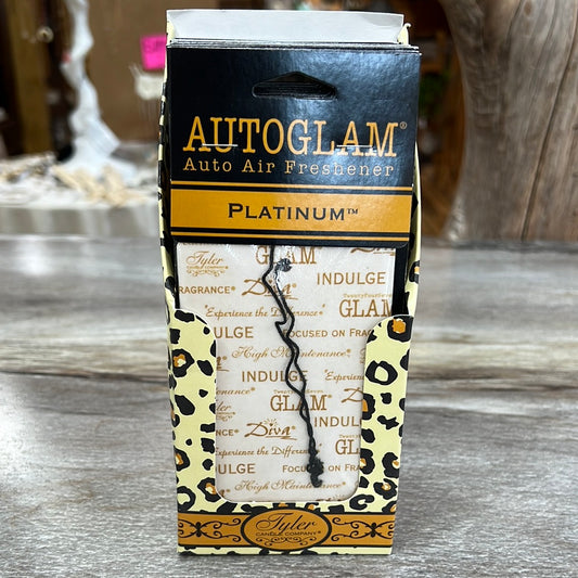 Tyler Candle Co. Autoglam Air Freshener - Platinum