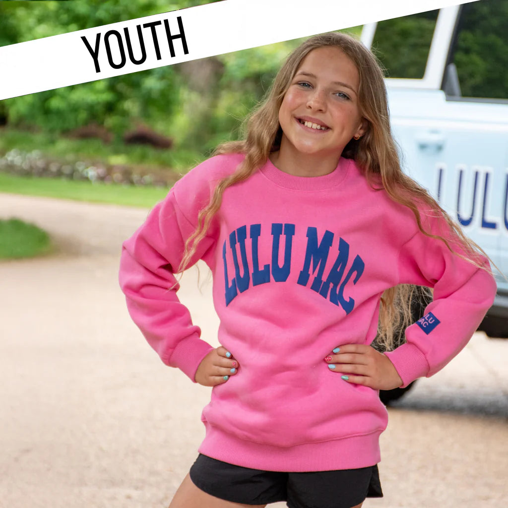 Luu Mac Kids Sweatshirt Pink/Royal