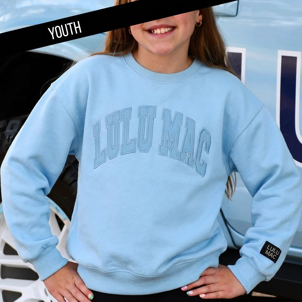 lulu Mac Kids Sweatshirt Mono Blue