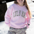 Lulu Macc Kids Sweatshirt Pink/Camo