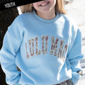Lulu Mac Kids Sweatshirt Blue/Camo