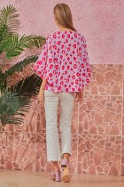 Plus Leopard Print Top