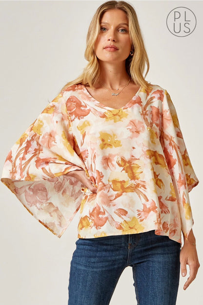 Plus Marigold Top