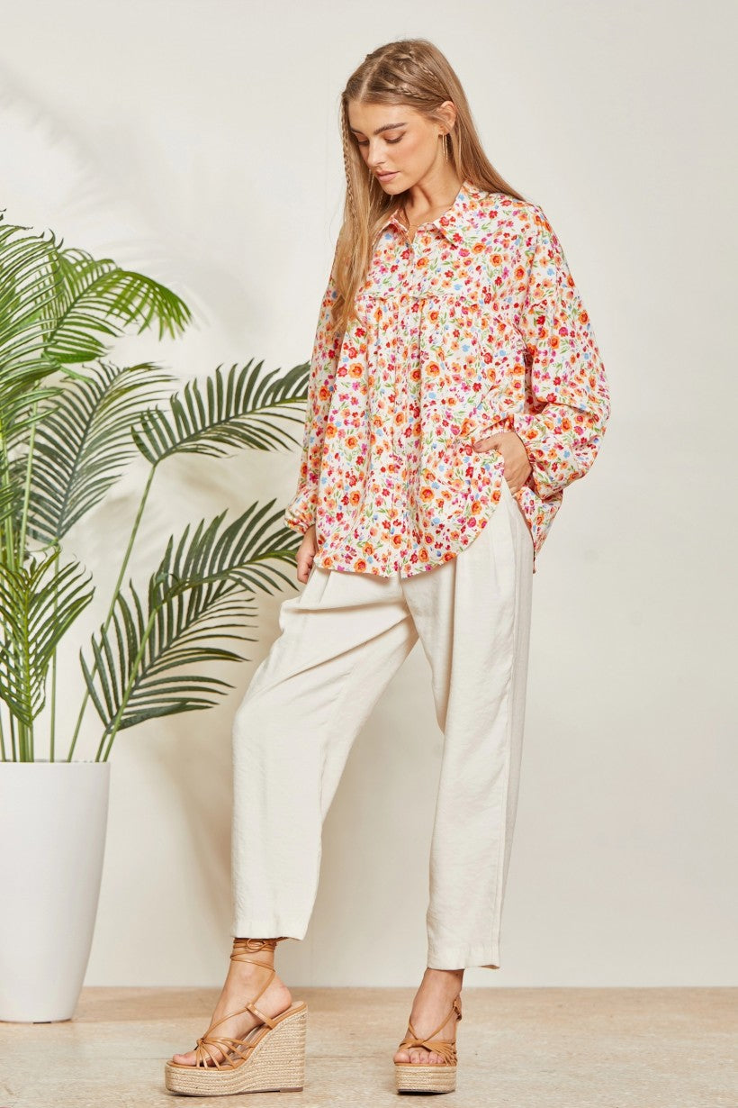 Babydoll Floral Print