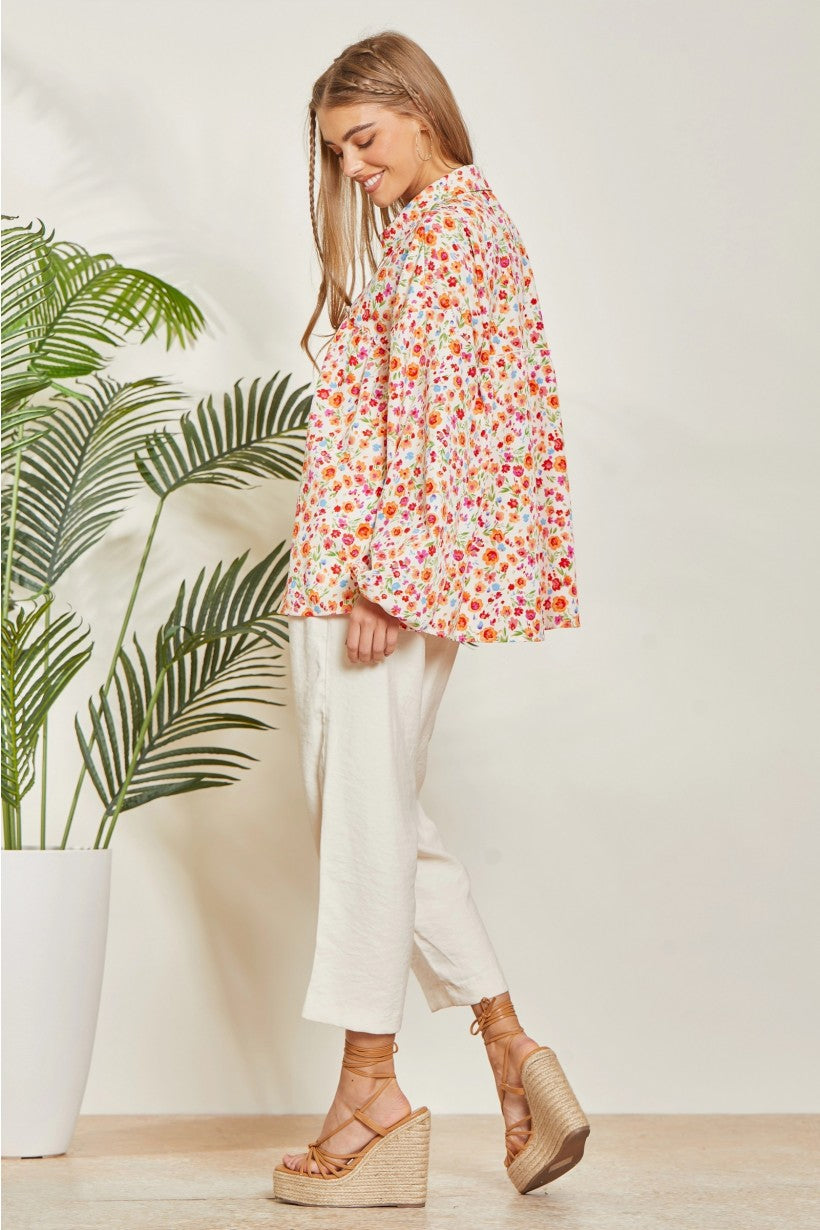 Babydoll Floral Print