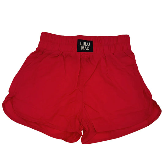 Lulu Mac Youth Red Shorts