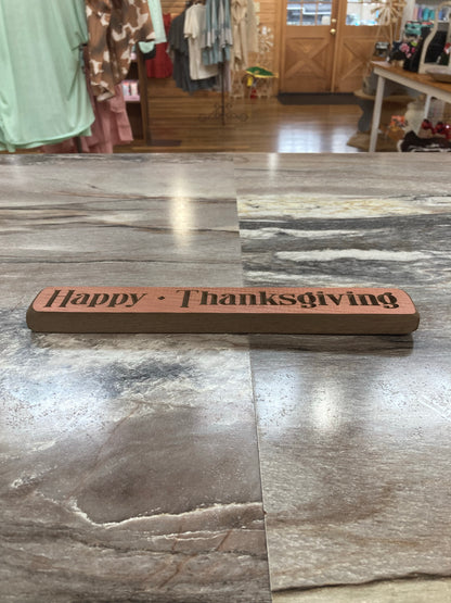 Happy Thanksgiving Sign