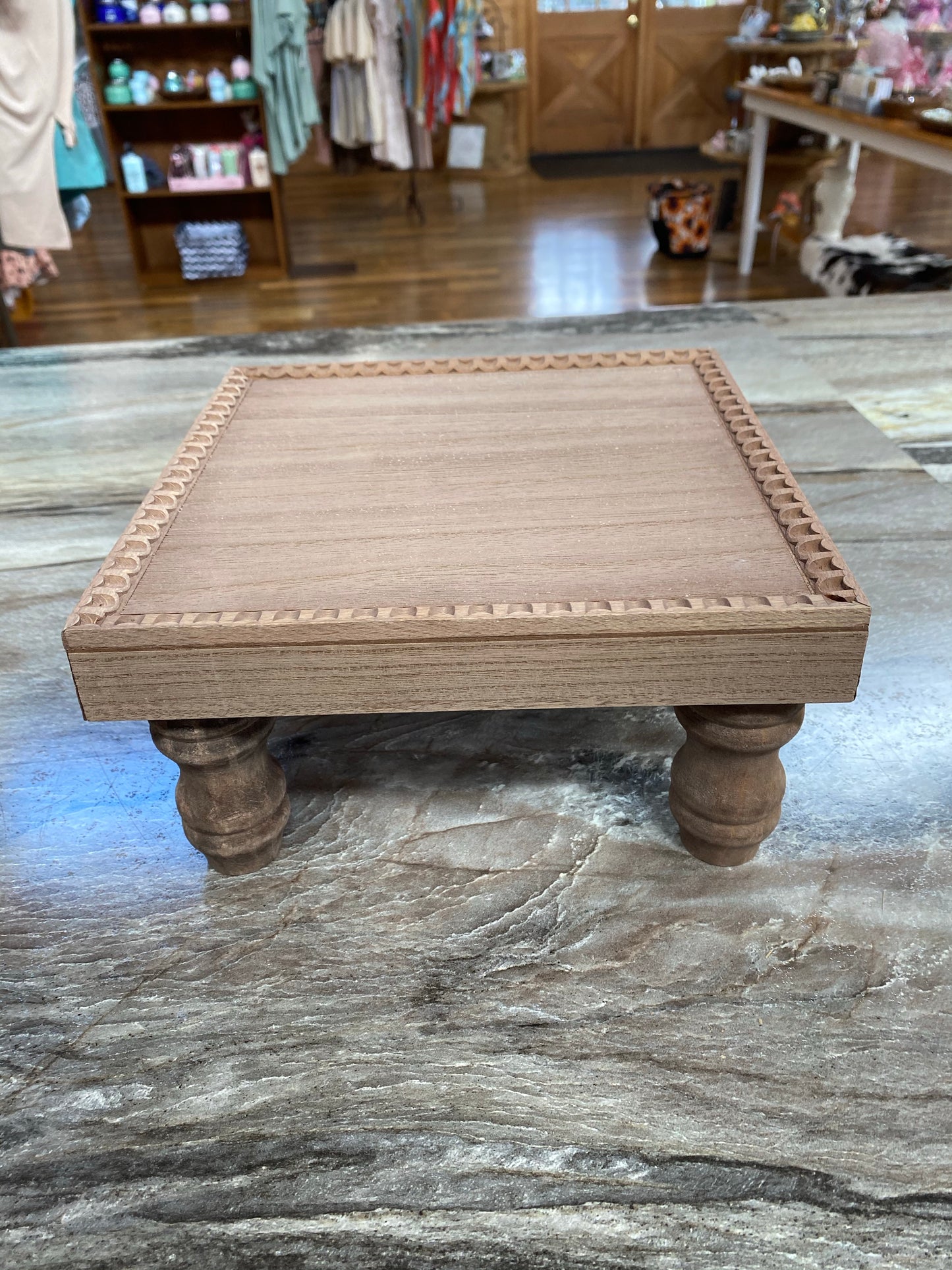 Small Wood Table Decor