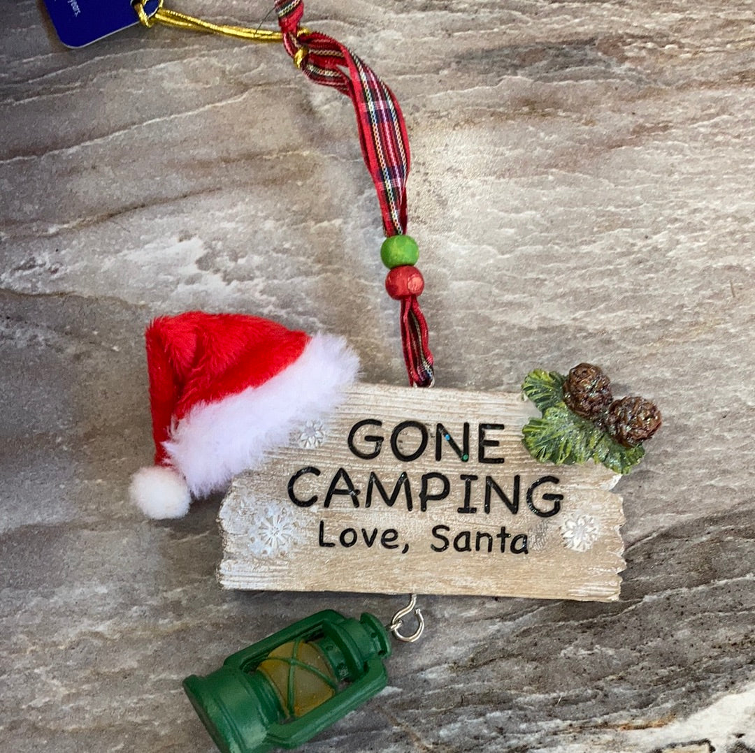 Gone Camping Ornament