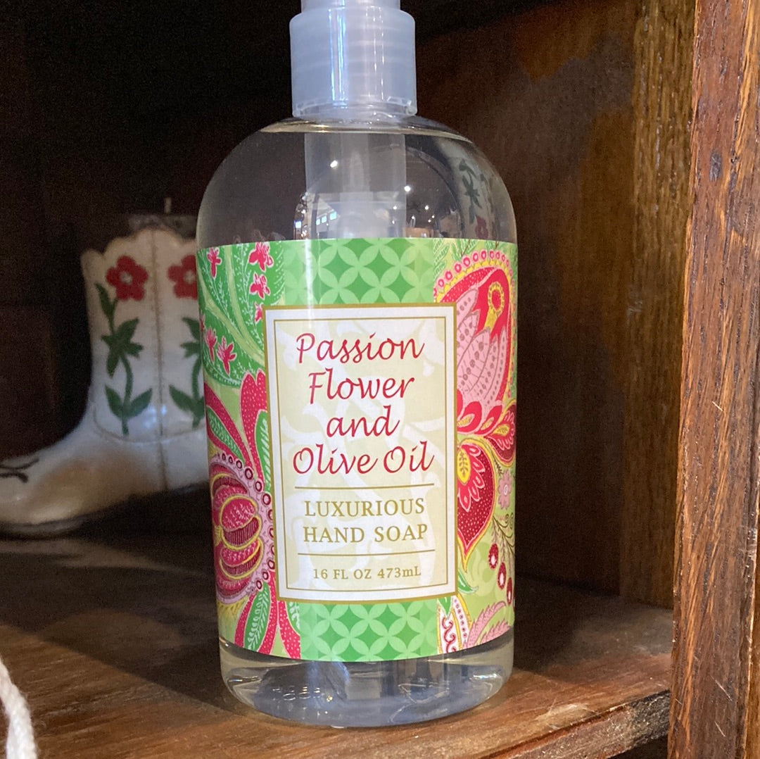 Passion Flower and Olive Oil Scent