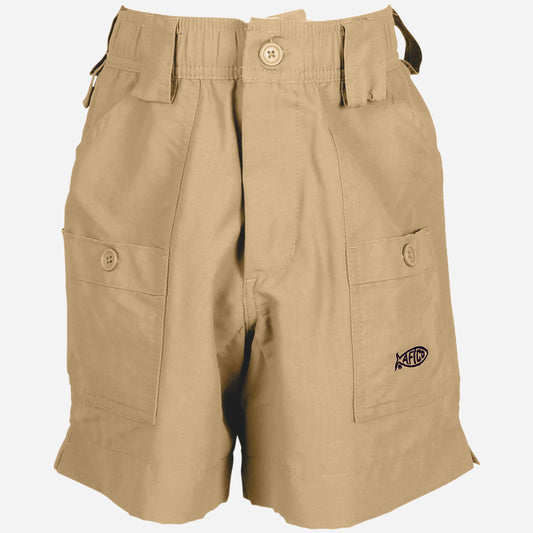 AFTCO Youth Shorts 6" Khaki